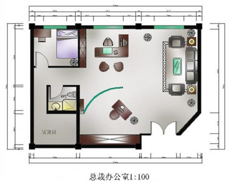 領導辦公區設計